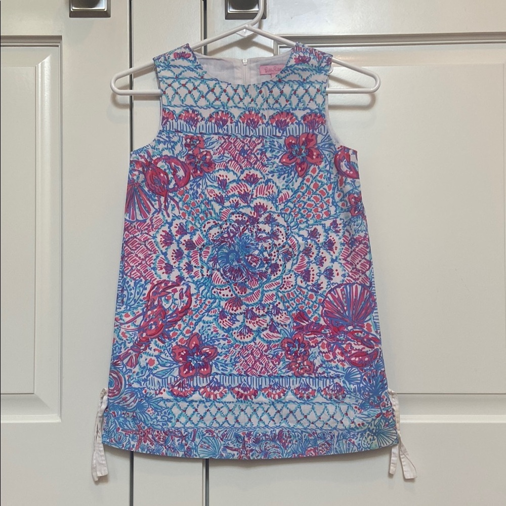 Lilly Pulitzer - Beach Sleeveless Dress in Pink and Blue - Barely worn